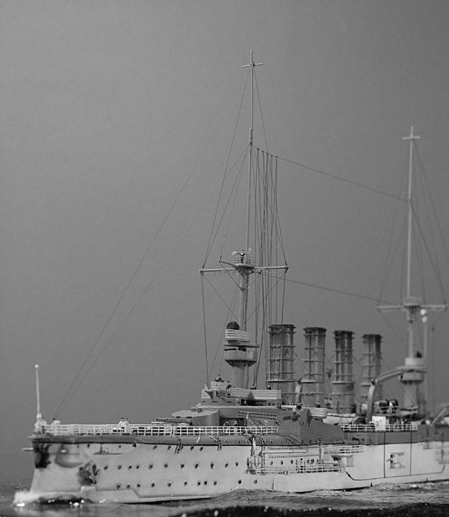 Броненосный крейсер Шарнхорст, 1909-10. SMS Scharnhorst, Сombrig 1/350