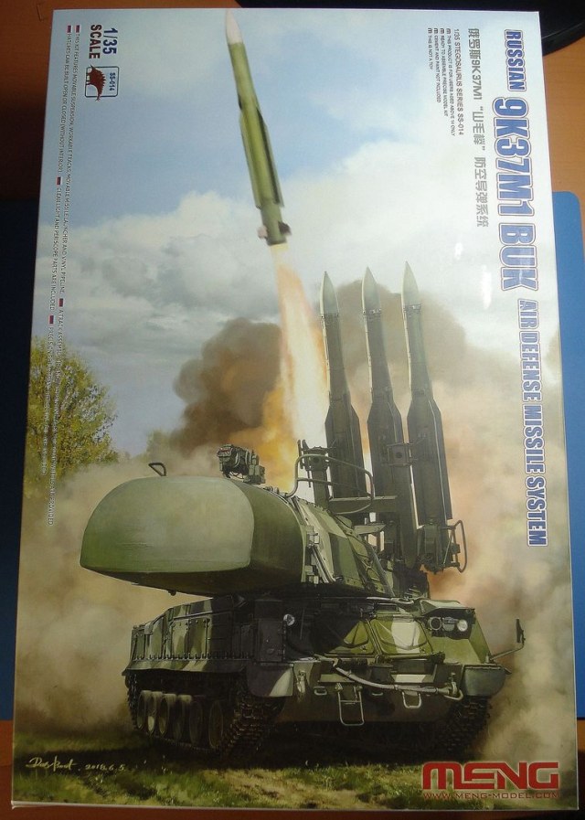 RUSSIAN 9K37M1 BUK air defense missile system