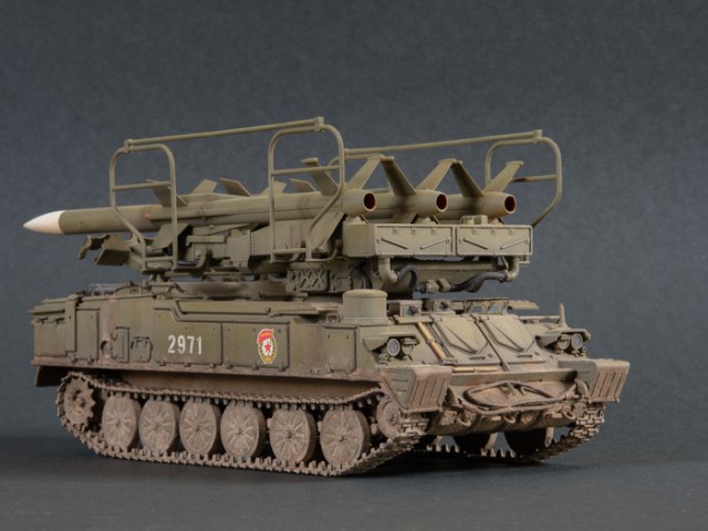 Пусковая установка ЗРК "Куб"