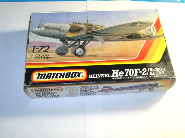 Heinkel He70-170     Machbox 1/72