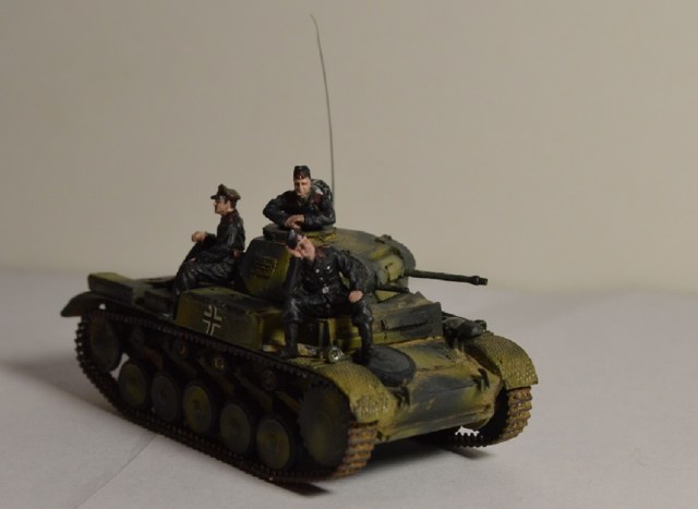 Pz 2 Ausf.F с экипажем