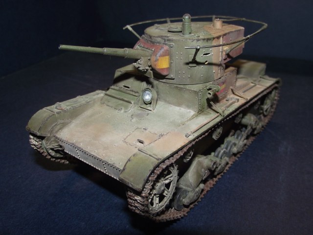 Испанский трофейный Т-26 (обр.1935г.)