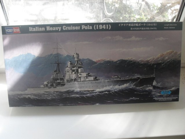 Итальянский тяжелый крейсер "Пола" 1:350