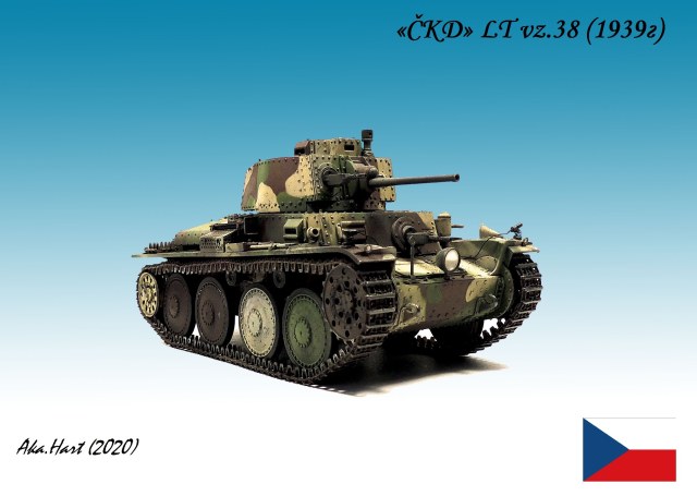 Чехословацкий легкий танк LT vz.38