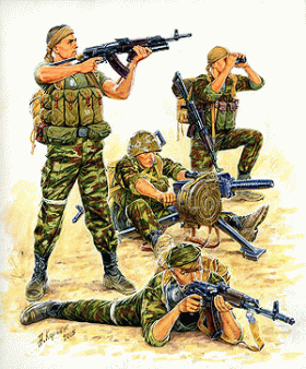 Российский спецназ. Группа огневой поддержки.