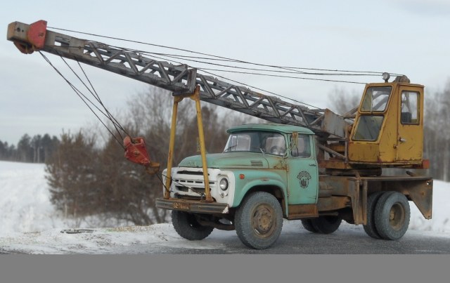 Автокран АК-75В (ЗИЛ130)