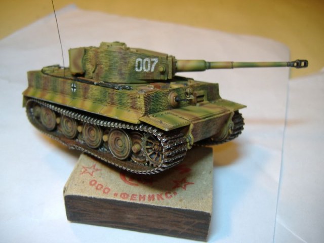 тигр Н 1/72Драгон