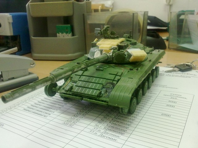 элитная боевая машина сов. армии Т-64БВ