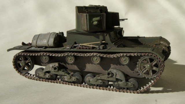 Двухбашенный Т-26 выпуска 1932г. клёпано-сварной