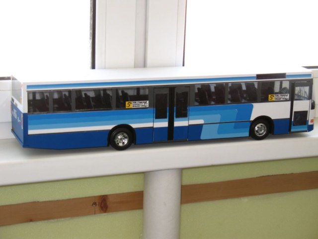 Ajokki 8000 шасси Volvo B10M