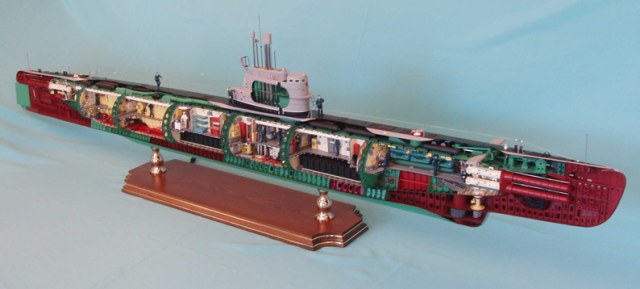 Подводная лодка 613 проекта "ORZEL" 1:50