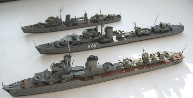 Арк Ройал и польские эсминцы