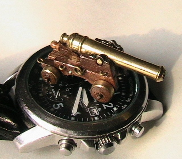 Корабельная пушка 18 века.