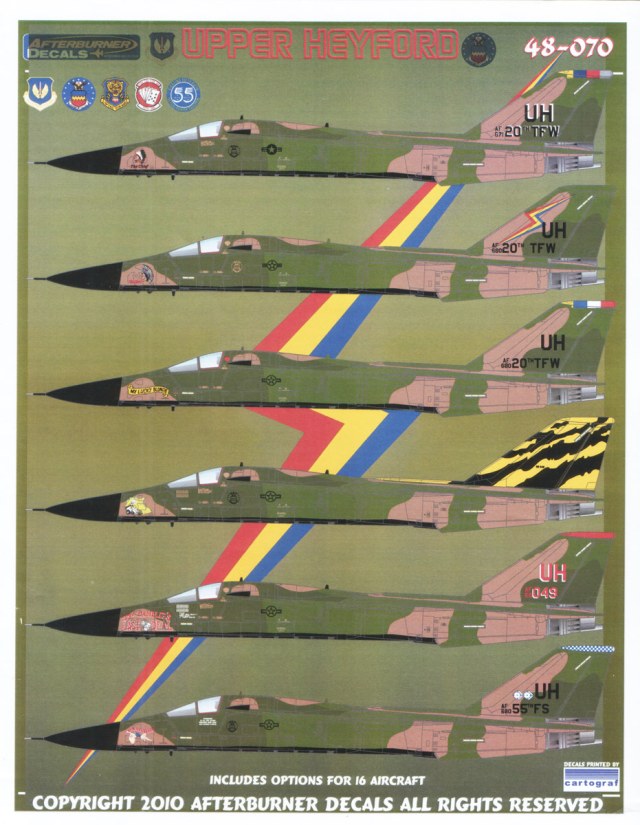 F-111E Upper Heyford, 1\48