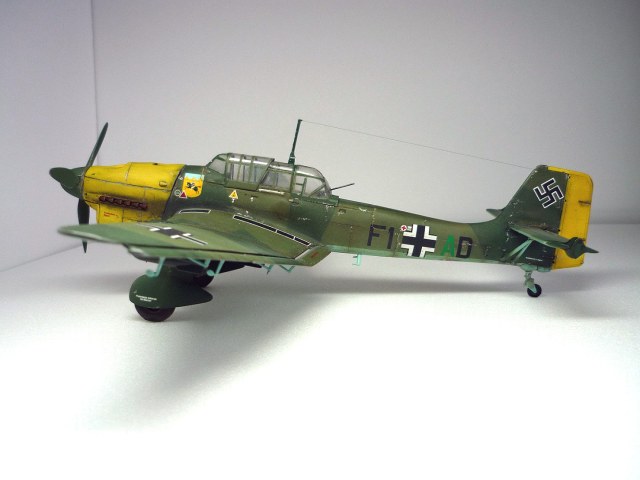 JU-87 B-2 Stuka. Stab III/ StG 77-Bulgaria ,april 1941