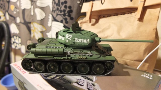 Т-34-85 1/35 Первая модель