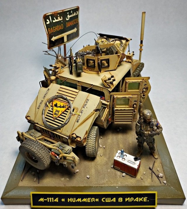 " Воин пустыни " М-1114  Нummer. США в Ираке.