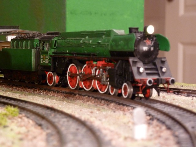 Трофейный паровоз ТС-206. Масштаб 1:87(H0).