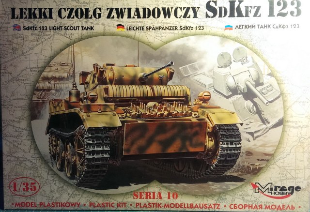 Немецкий легкий танк Sd.Kfz 123 Pz.kpfw II Ausf. L "Luchs"