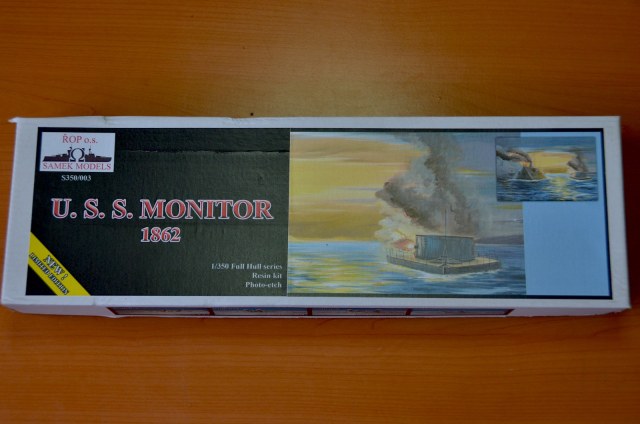 U.S.S. Monitor 1862, 1/350