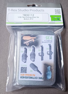 Огнетушитель для британской техники.