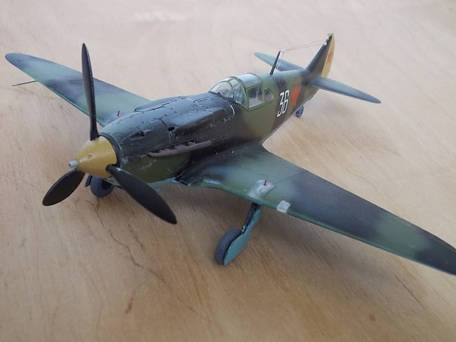 Советский истребитель ЛаГГ-3.1-4серии.