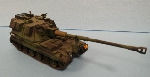 AS90 155-mm Self-Propelled Howitzer