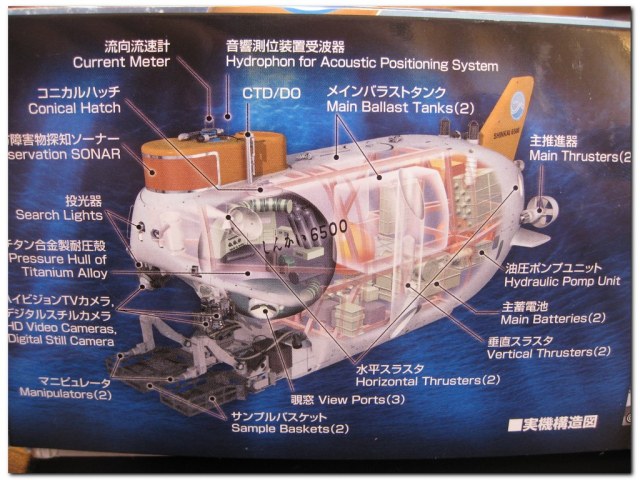 Подводный аппарат Shinkai 6500