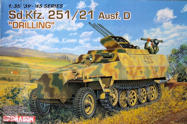 Sd.Kfz. 251/21. Ausf.D "DRILLING"