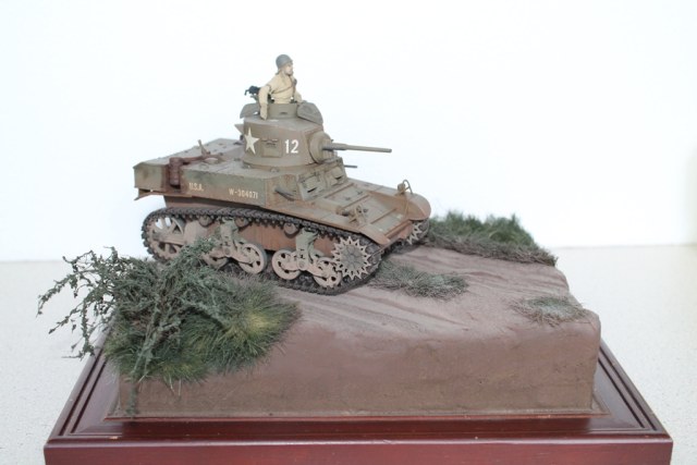 Stuart на дорогах Нормандии