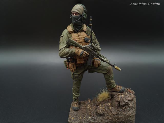 Российский офицер спецназа ГРУ