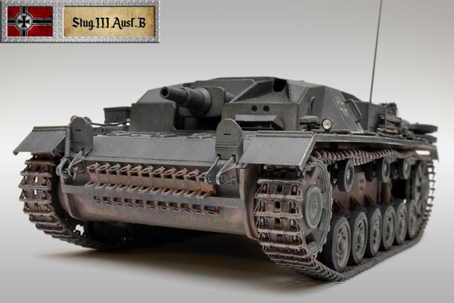 Немецкая САУ Sd.Kfz.142 StuG.III Ausf.B (поздняя)