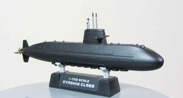 Действующая модель подводной лодки типа Оясио / Oyashio