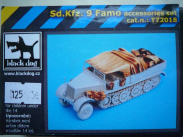 Sd.Kfz. 9 Famo accessories set