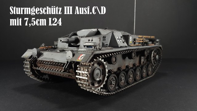 Sturmgeschütz III Ausf.C\D mit 7.5cm L\24