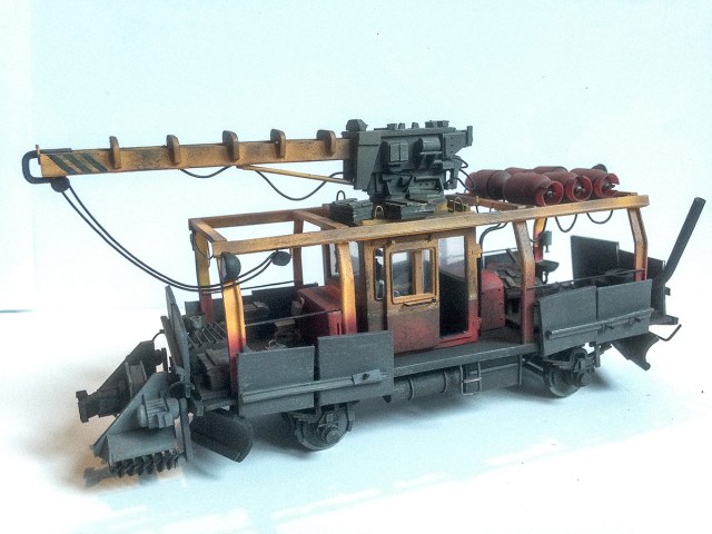 Дрезина Креста из вселенной METRO