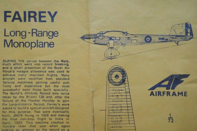 Fairey Long-Range Monoplane