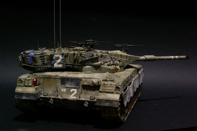 Основной Израильский танк Меркава 1