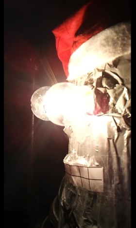 новогодний Бендер из Футурамы