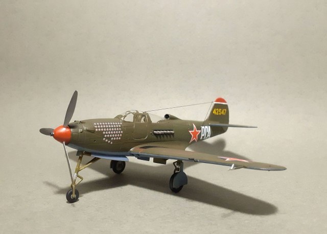 Bell P-39N-0 Airacobra (обр. 1942) (16 ГИАП, август-сентябрь 1944, машина Г.А. Речкалова) (б.н. 42547)