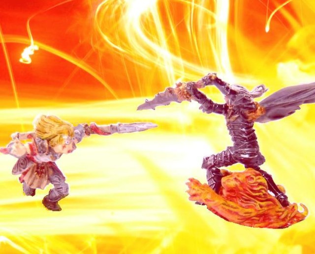 Khaine D'lacreu VS Samiel The black Lion