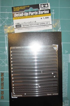 Стойки для лееров 1/350 от Тамии