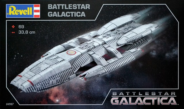 Battlestar Galactica в маштабе 1/4105 Revell