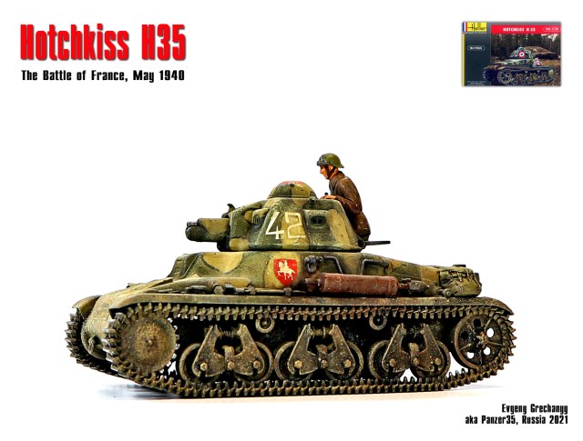 Hotchkiss H35, Битва за Францию, 1940 г.