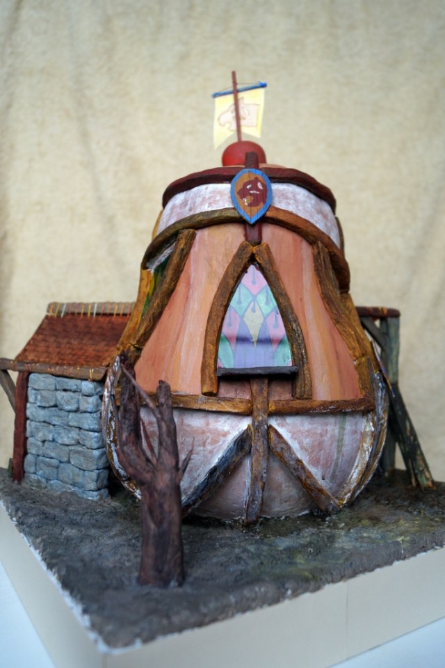 Тыква-дом литер 3