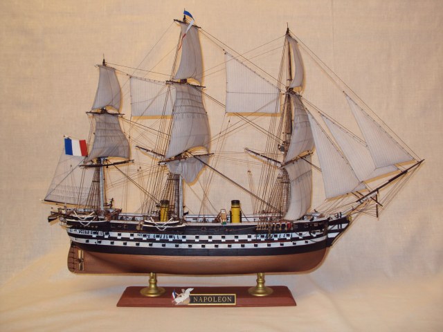 Французский парусно-винтовой линейный корабль 2 ранга «Napoleon» 1850г