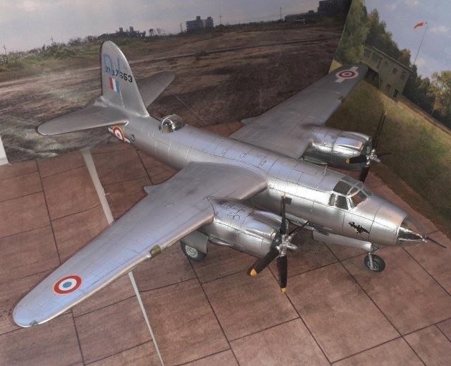 Martin B-26C,  ВВС "Свободной Франции"(FAFL), 1944год, Франция