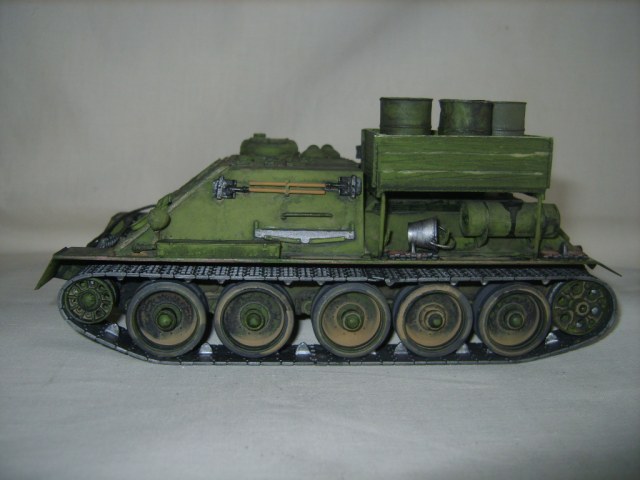 Танковый тягач на базе СУ-100