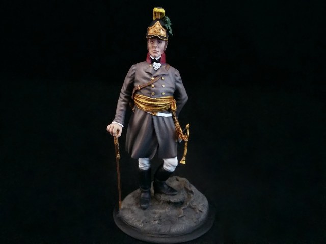 Офицер 1-го пехотного (немецкого) полка Кайзера Франца (Kaiser Franz). Австрия, 1805 год