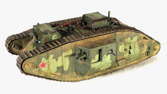 Британский тяжелый танк Мк V Male